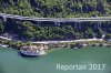 Luftaufnahme EISENBAHN/Bahnen bei Schloss Chillon - Foto Schloss Chillon 4384